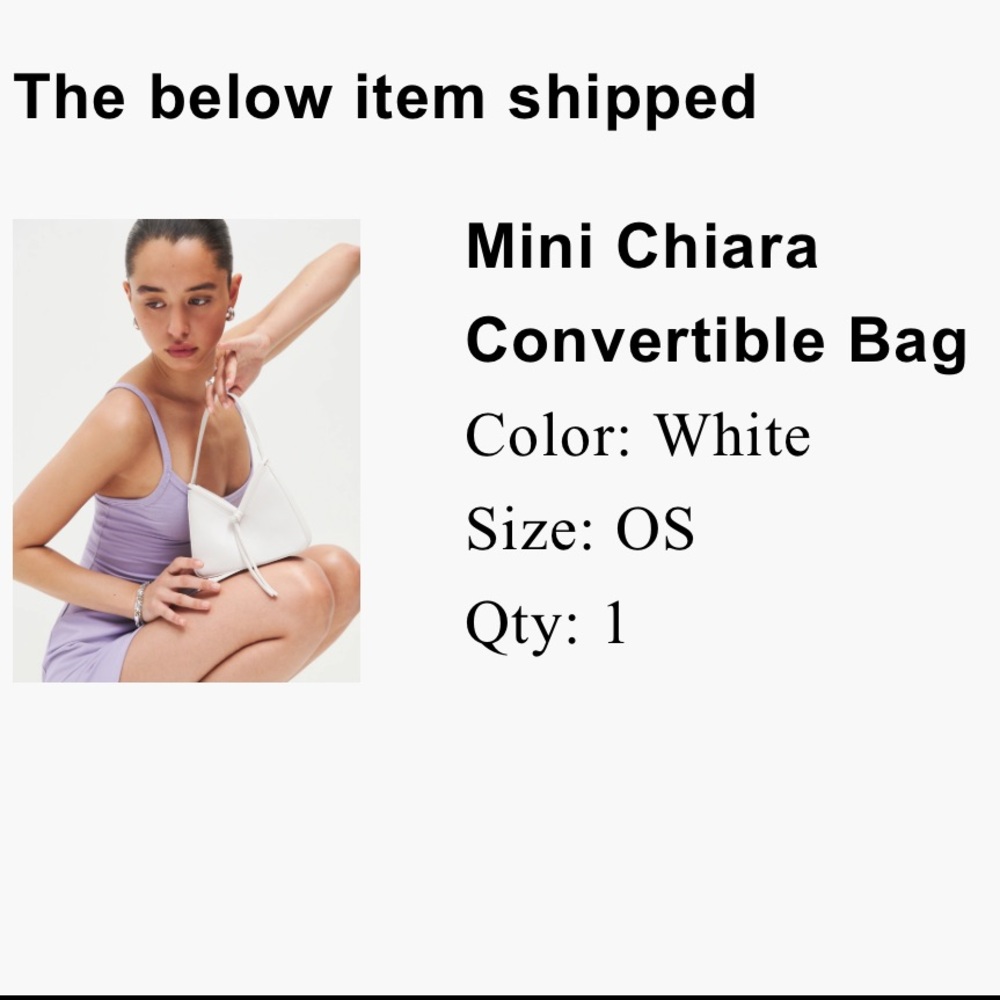 The Reformation Mini Chiara Bag